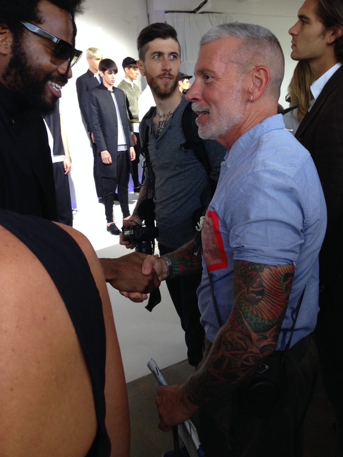 Behind the scenes with notable figures from the menswear industry